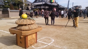 さぬき市　長尾寺に段さんの応援へ！