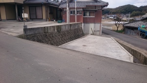 地上工事！
